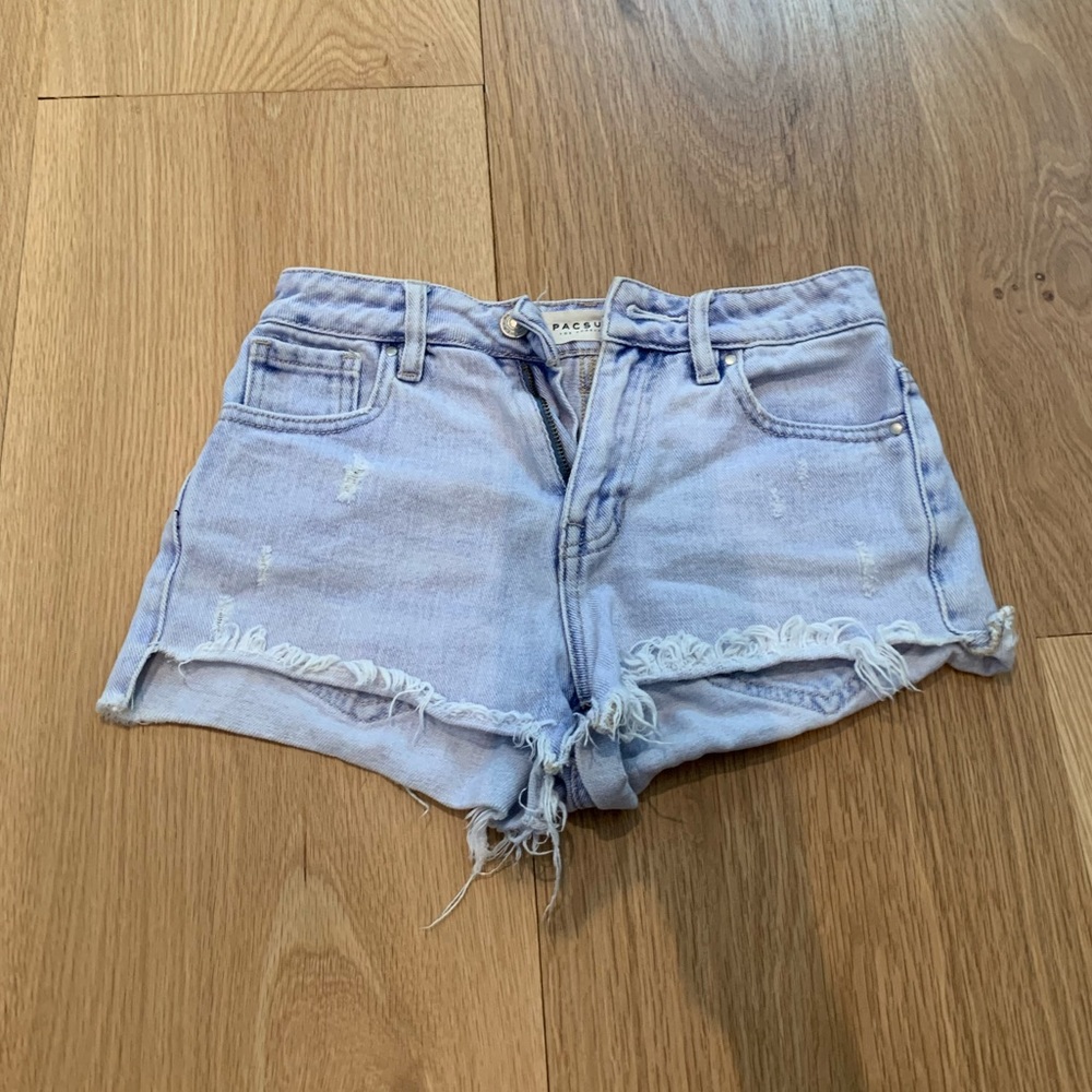 Light blue pacsun shorts